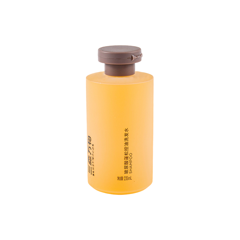 Okrągła butelka z PP o pojemności 230 ml, odporna na chemikalia i zużycie